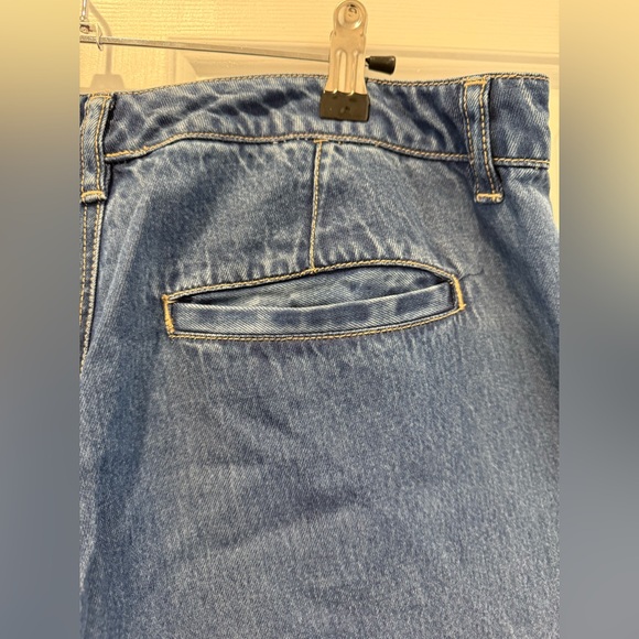 So Blue 100% Lyocell Tencel Blue Jeans Hi Rise Buttery Soft Size 14 - Picture 9 of 11